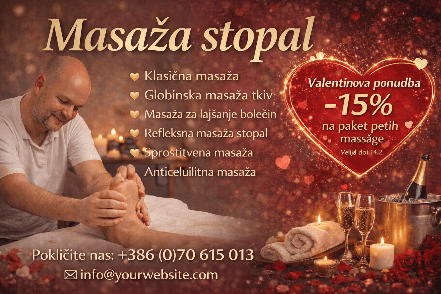 Masaža Stopal | Sprostitev, Boljši Pretok in Hitro Olajšanje