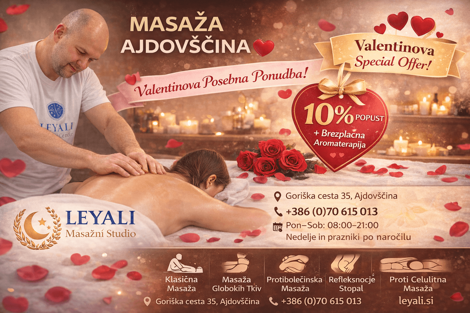 Masaža Ajdovščina – Popolna Sprostitev, Ki Jo Vaše Telo Zasluži