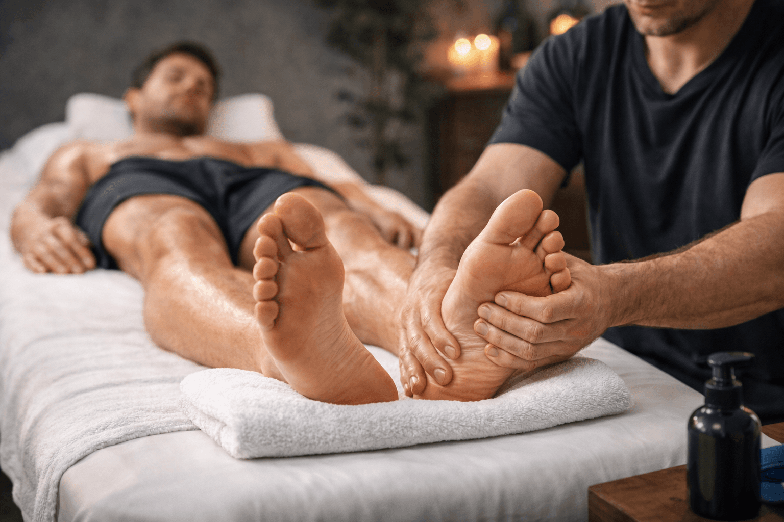 Professional Feet Massage for Stress Relief & Better Circulation